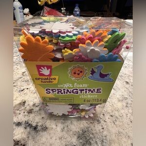Creative Hands Springtime Foam Stickers